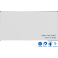 Tableau blanc émaillé UNITE PLUS 100x200cm