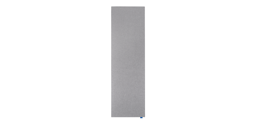 Tableau d'affichage acoustique WALL-UP 200x60cm gris - Legamaster