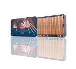Caja metálica de 36 lápices Derwent Lightfast (resistentes a la luz)