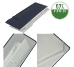 Bolsa de trabajo para Hot Desking de tela, gris