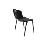 Lot de 4 chaises de réunion ROBLEDO PVC