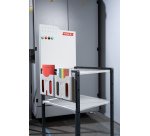 Panneau d'affichage, livré avec 4 plots magnétiques, pour pupitres à plan inclinable