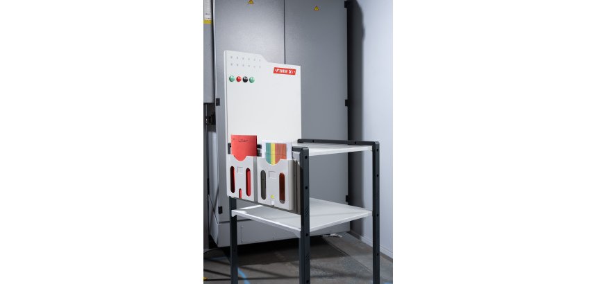 Panneau d'affichage, livré avec 4 plots magnétiques, pour pupitres à plan inclinable