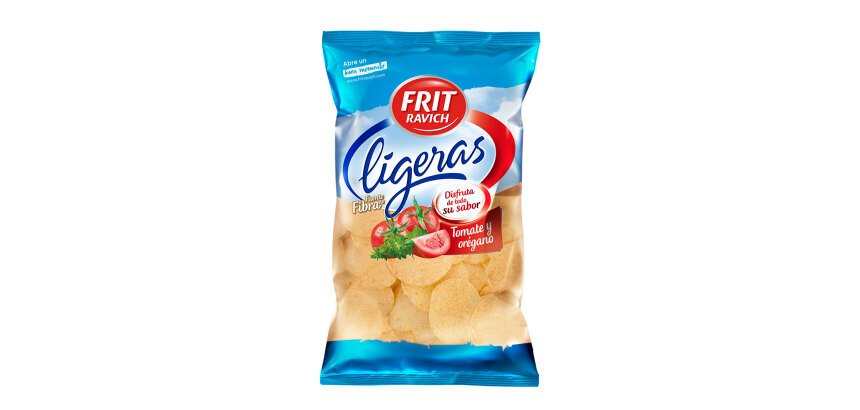 Snack de Patata Ligeras Tomate y Orégano Frit Ravich 105 g