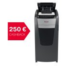 Destructeur de documents automatique et manuel Rexel Optimum AutoFeed+ 750M - P5 coupe micro