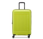 Delsey Lutece - Valise extensible 4 doubles roues - 68 cm citron vert