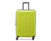 Delsey Lutece - Valise extensible 4 doubles roues - 68 cm citron vert