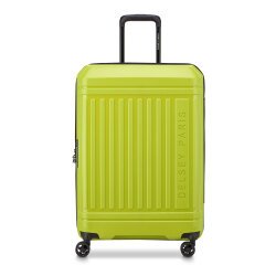 Delsey Lutece - Valise extensible 4 doubles roues - 68 cm citron vert