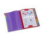 Trieur extensible à soufflet 12 compartiments – A4 – Viquel Rainbow Touch