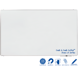 Tableau blanc émaillé PREMIUM PLUS 120x200cm - Legamaster