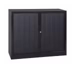 Armario metálico monoblock-montado Bisley EuroTambour Alt 100 cm con persianas
