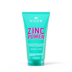 Nuxe zinc power - gelee nettoyante purifiante - tube 150ml