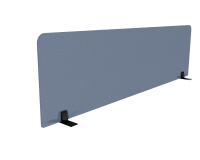 Ecran de séparation acoustique pour bureau Agathe Flexmute - avec fixations socle H 50 cm