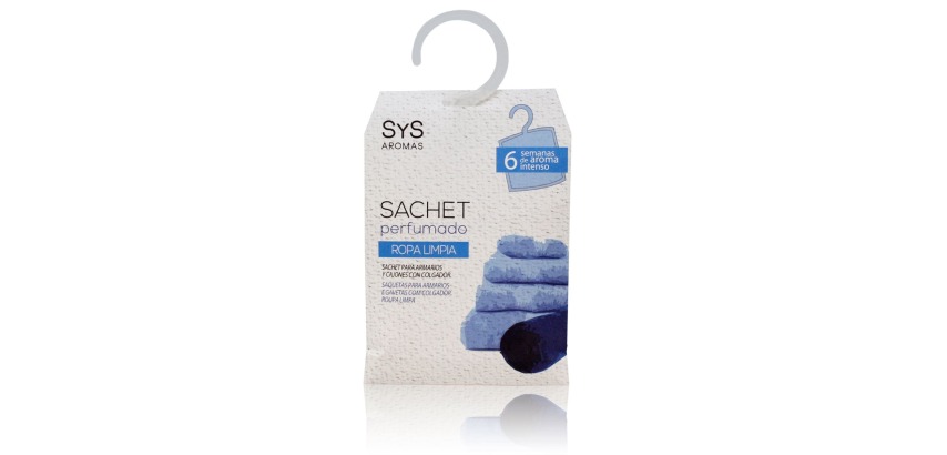 SACHET PERFUMADO SYS 12 g. ROPA LIMPIA