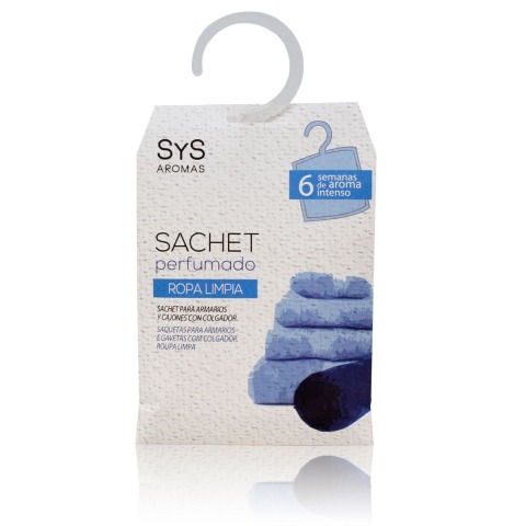SACHET PERFUMADO SYS 12 g. ROPA LIMPIA