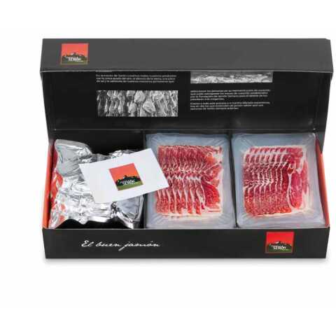 Estuche con Paleta de cerdo Loncheada Gran Reserva Seron