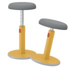 Taburete Active ajustable Ergo Cosy, amarillo
