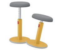 Taburete Active ajustable Ergo Cosy, amarillo
