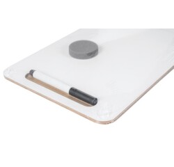 Pack 24 Tabletas Escolares BI-OFFICE PRO Blanca Dual A4 | Aprendizaje Activo para Primaria y Secundaria 
