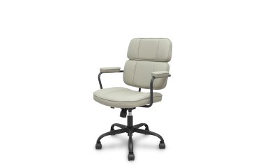 Fauteuil inclinable Opti518 en similicuir beige
