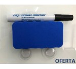 Pizarra vidrio magnetica roja 1500X1200