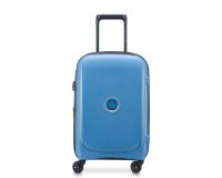 Belmont Plus valise cabine extensible 4 doubles roues 55 cm bleu zinc
