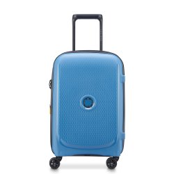 Belmont Plus valise cabine extensible 4 doubles roues 55 cm bleu zinc