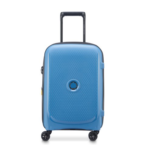 Belmont Plus valise cabine extensible 4 doubles roues 55 cm bleu zinc