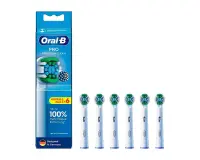 Pack de 6 recambios de cepillo Oral B Precision Clean.