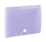 Trieur plastique extensible Propysoft Viquel 6 compartiments - Format A5 paysage