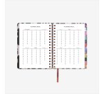 Agenda Escolar "Noir" Semana vista 2025-26