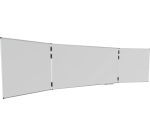 Tableau blanc triptyque émaillé UNITE PLUS 100x200cm - Legamaster