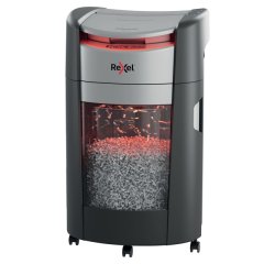 Destructora de papel de corte en partículas Rexel ShredMax AutoFeed+ 300X P4