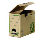 Pack de 20 Cajas de archivo definitivo A4+ 100mm Fellowes Marrón con montaje manual