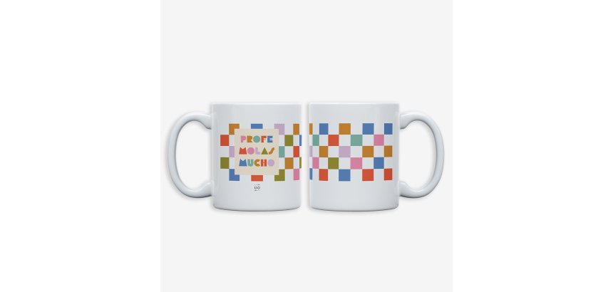 Kit Taza + Calcetines "Profe, molas mucho" 36-41