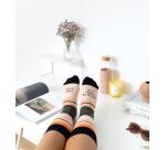 Calcetines "Ser la guapa de la familia no es fácil" talla 36-41
