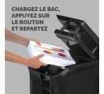 Destructeur Fellowes AutoMax 550C - coupe croisée