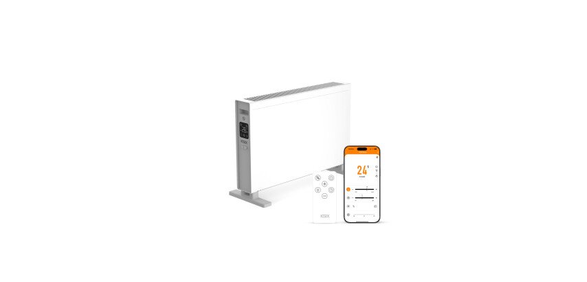 Calefactor eléctrico de convección inteligente KSIX Blaze, 2000W