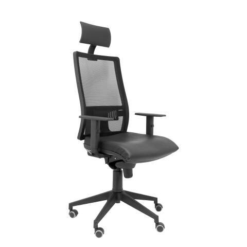 Silla Horna piel - Negro