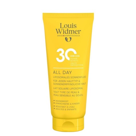 Widmer Crème Solaire avec parfum – Sun All Day 30 - Pack aventage 200 ml