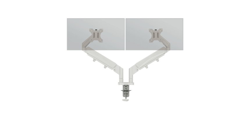 Brazo para dos monitores Leitz Ergo Space Saving