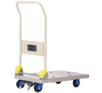 Prestar® Chariot pliable avec frein plateau polypropylène 150 kg 710 x 455 mm