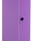 Boîte de classement plastique ViQuel Class Doc - Essentiel Recycle - dos 6 cm - mauve
