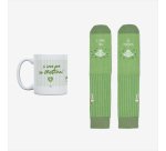 Kit Taza + Calcetines "I love you so matcha" talla 42-46