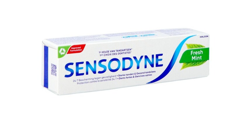 Sensodyne fresh mint dentifrice 75ml