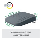 Reposapiés de escritorio ajustable Leitz Ergo, 80% plástico reciclado