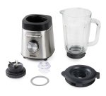 DOMO Blender avec bol en verre de 1,75 L - Inox - 1400 W
