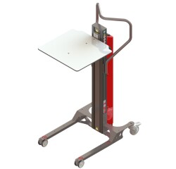 Gerbeur Astair à levée électrique avec plateau 60 kg course de levée 900 mm