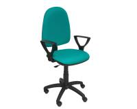 Silla Ayna bali con brazo fijo - Verde jade