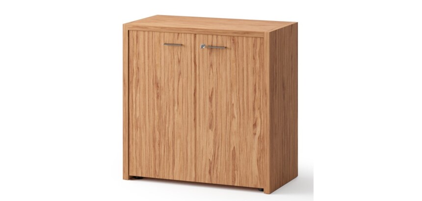 Armoire basse XENNON  portes battantes H.86 x L.86 cm